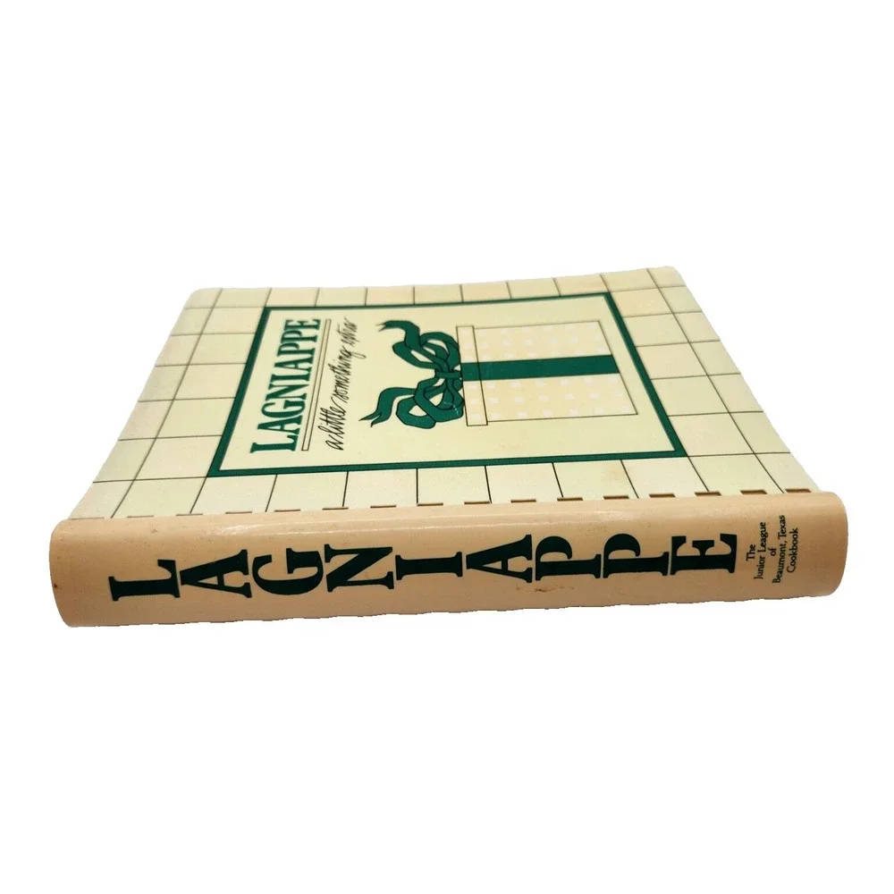 Beaumont Texas Junior League Lagniappe Cookbook Recipes 1982 Vintage 1st Edition
